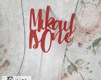 Cake Topper -Custom Text