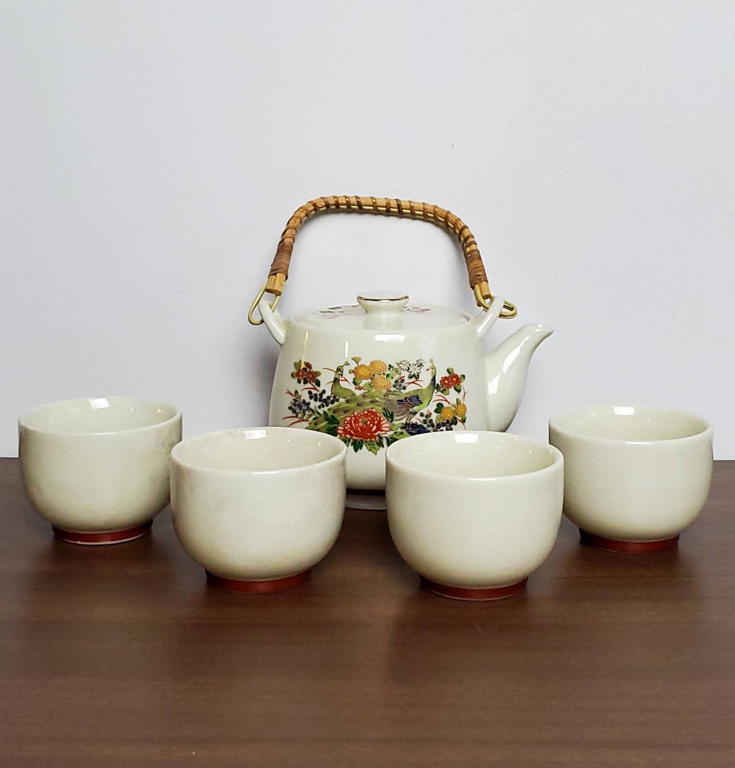 Vintage Andrea By Sadek Peacock Tea Set Made In Japan | Etsy Andrea By Sadek Made In Japan Tea Set