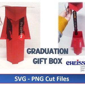 3D Graduation Gift Box | Graduation Gift Ideas SVG