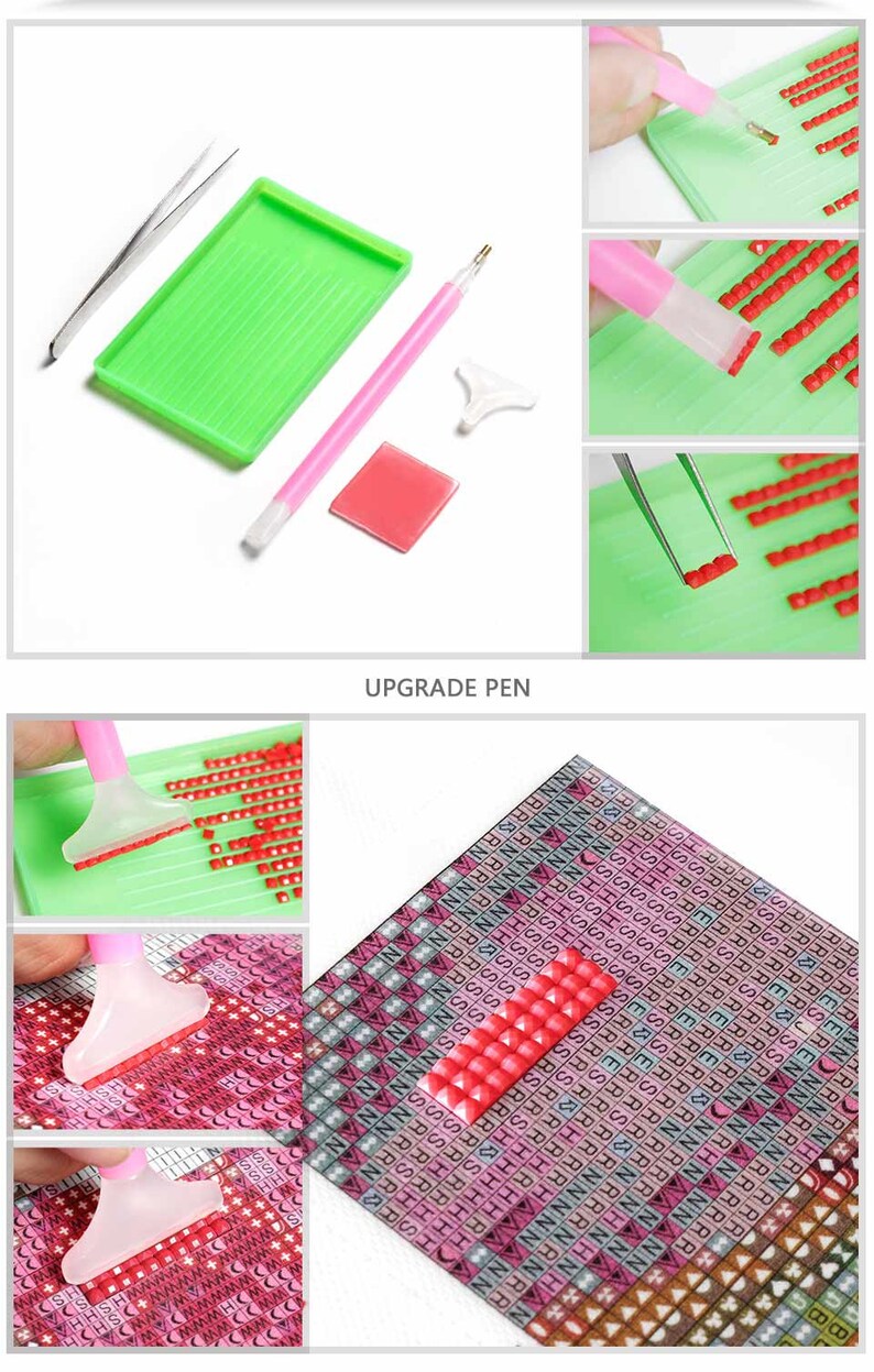 Mosaic Diamonds Kit Landscape Diamond Painting Kit Full Etsy