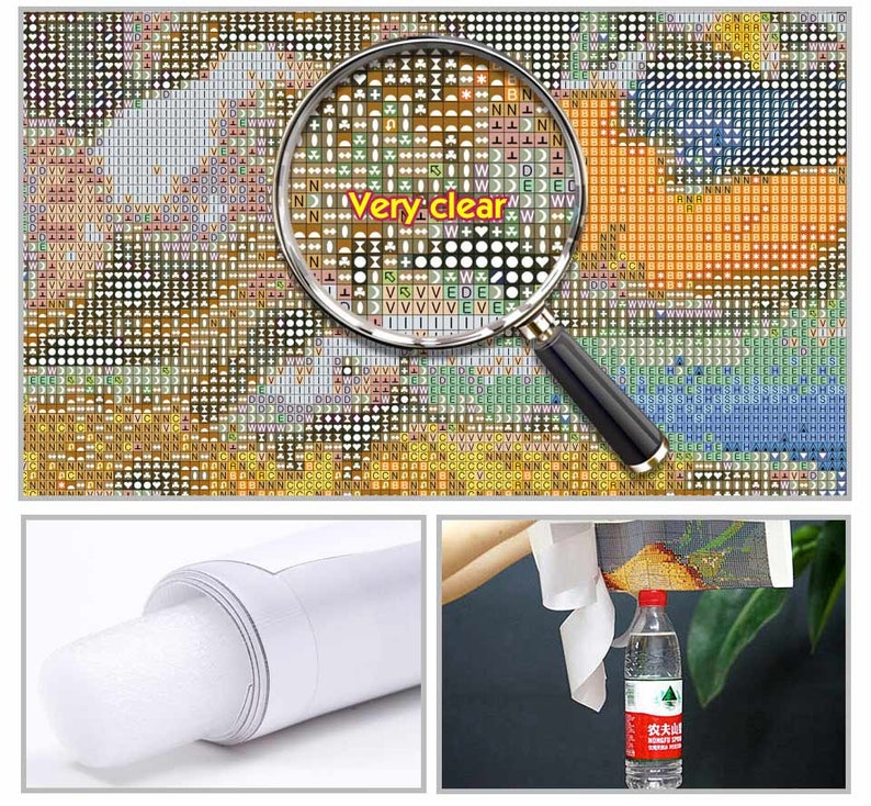 Mosaic Diamonds Kit Landscape Diamond Painting Kit Full Etsy