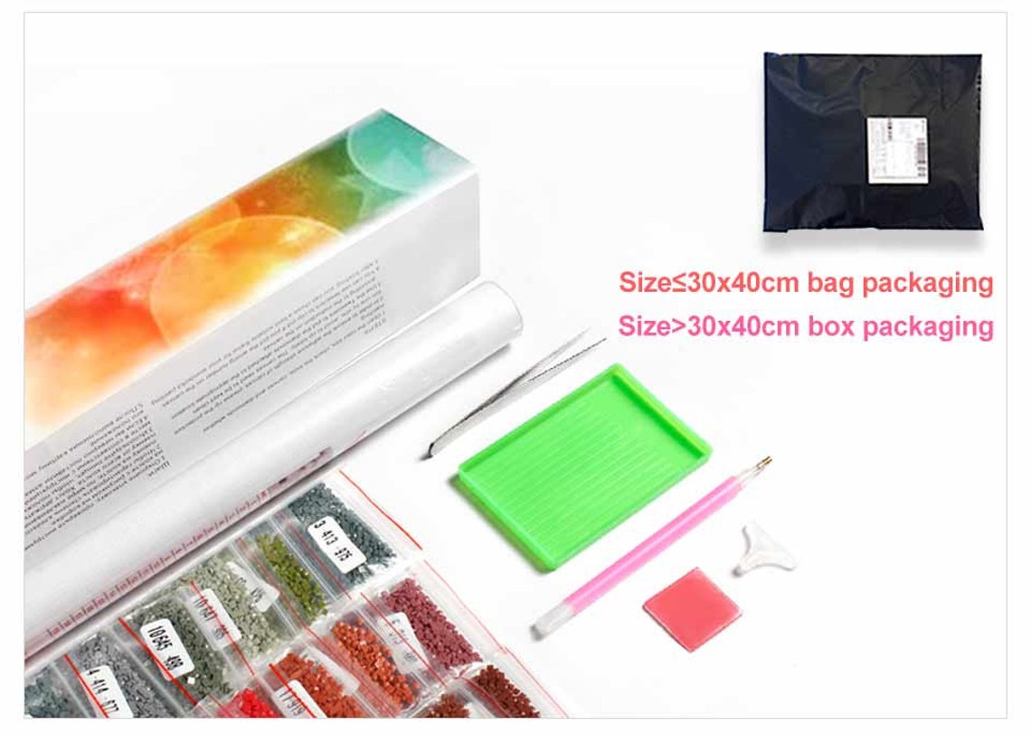 Mosaic Diamonds Kit Landscape Diamond Painting Kit Full Etsy