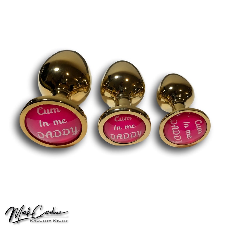 Unique butt plug anal plug Cum in me Daddy adult sex toys gift Etsy