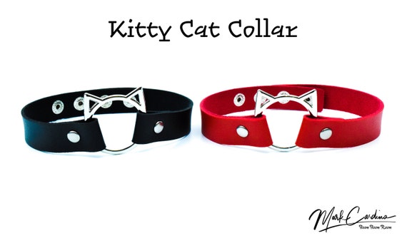 Pink Girl Toy. Leather Collar