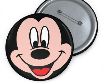 3" Button - Mickey - Classic