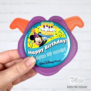 Button Accessory - Figment Faux Leather