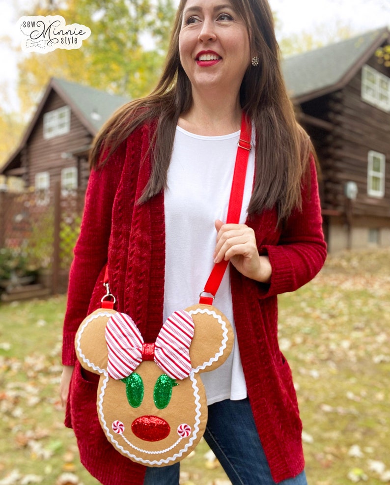 Gingerbread Minnie Crossbody Bag image 1