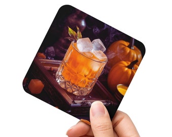Elegante sottobicchiere magico per Halloween