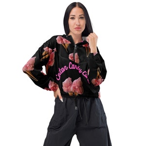 Cotton Candy Cone Damen Kurz-Windjacke
