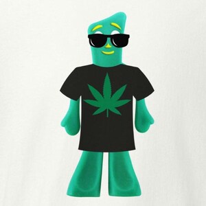 ハイタイムズガムビー - 420、面白いマリファナTシャツ、コメディTシャツ、ウィードユーモアシャツ、ユニセックスクラシックTシャツ
