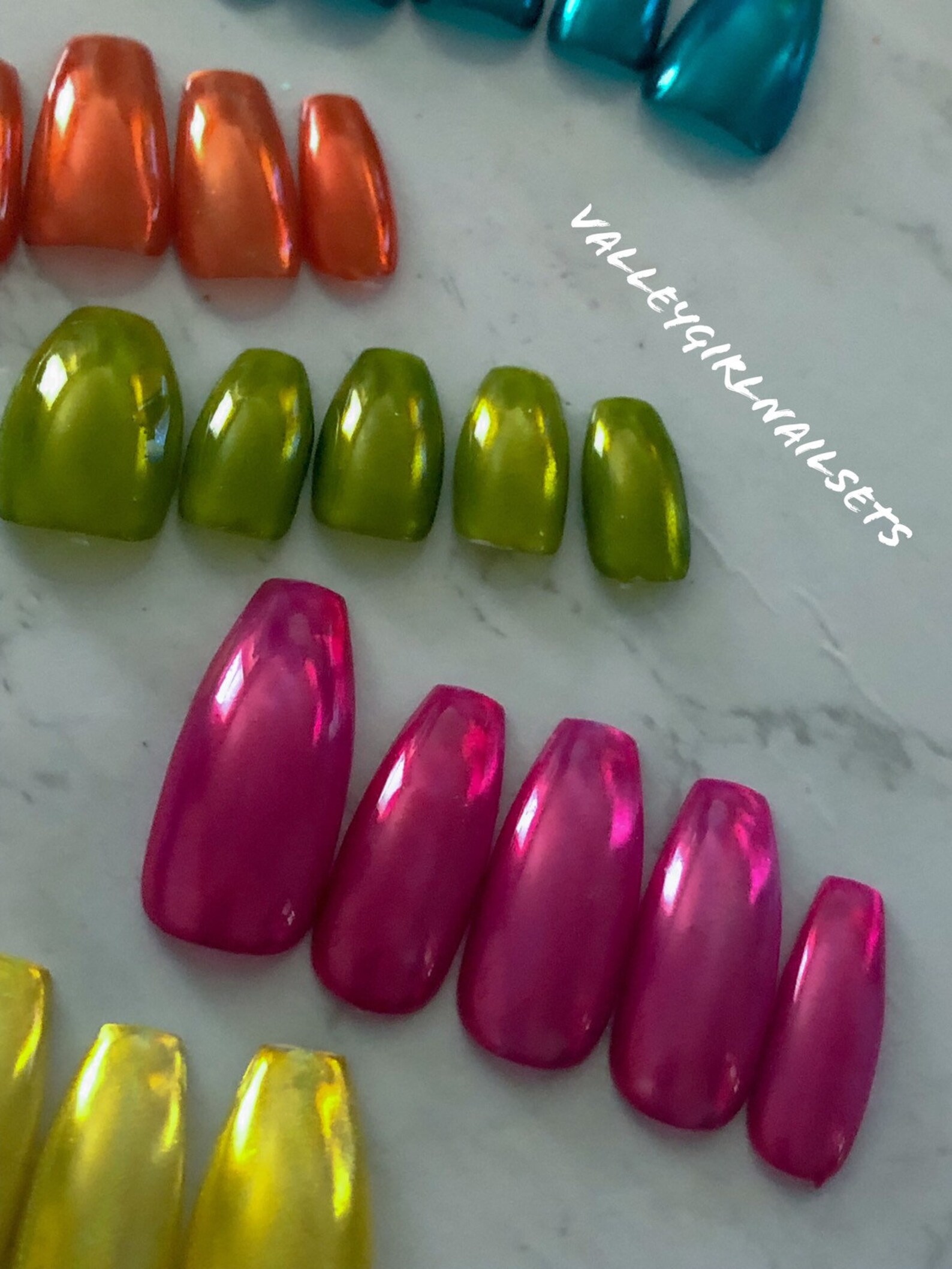 clear jelly press on nails