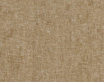 Robert Kaufman Essex Linen Fabric Yarn Dyed Taupe