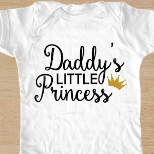 Daddys little princess onesie hot sale
