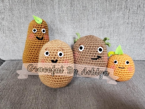 How To Make Crocheted Children's Toy Potato - DIY Crafts Tutorial -  Guidecentral 