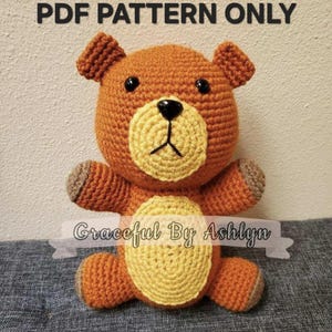 Rupert l'orsetto di peluche dei Griffin schema all'uncinetto SOLO PDF stewie Brian peter