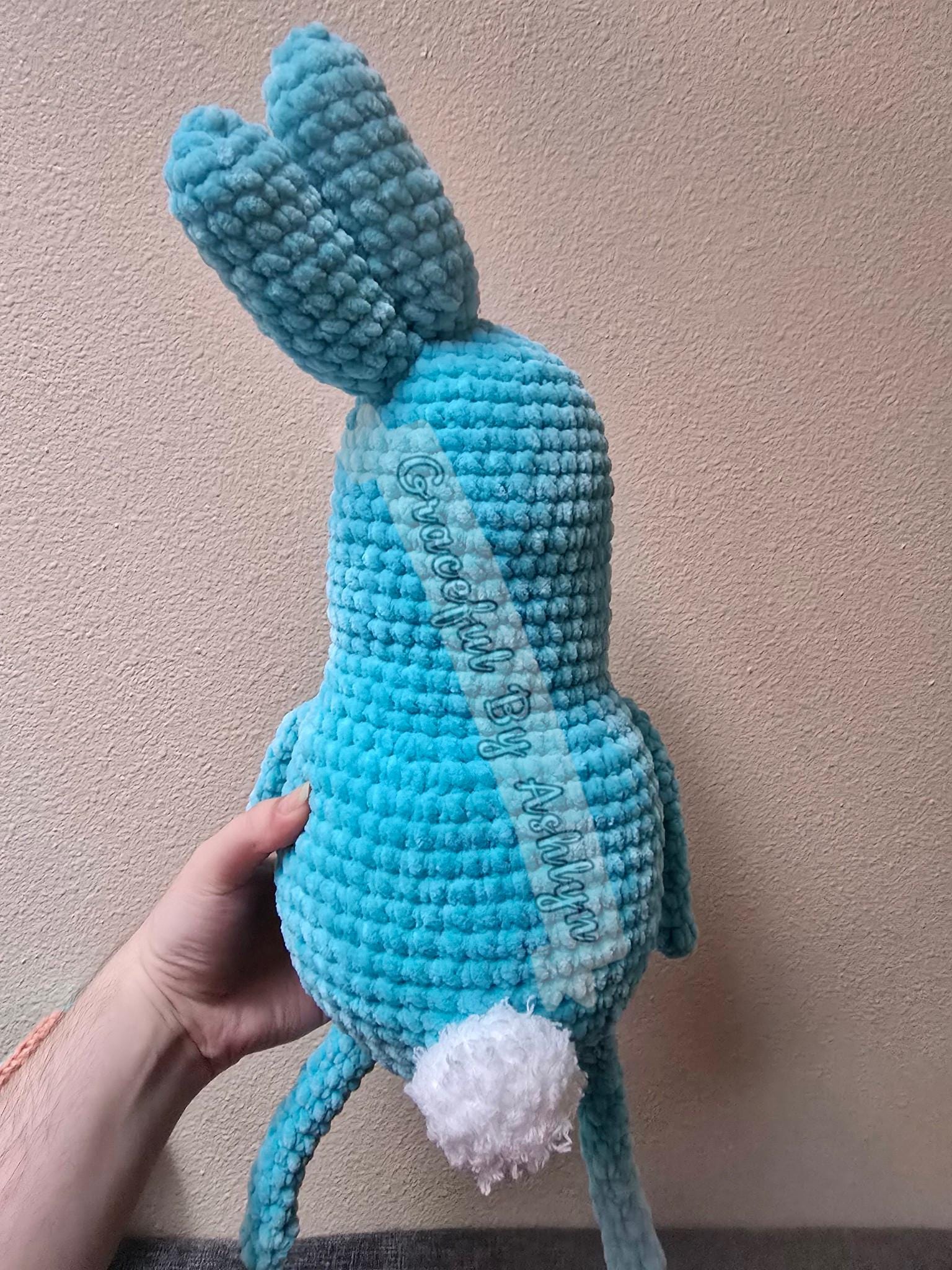 Made to Order LARGE VELVET Funny Squirrel Kiff and Barry Bunny Set