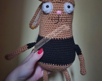MADE TO ORDER Harry Buns bunny Barry's brother from kiff crochet plush