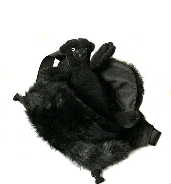 fluffy bum bag