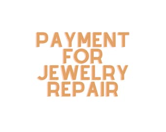 Payment for jewelry repair