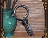 Antique key. The skeleton key. large skeleton key. 18th-19th century.