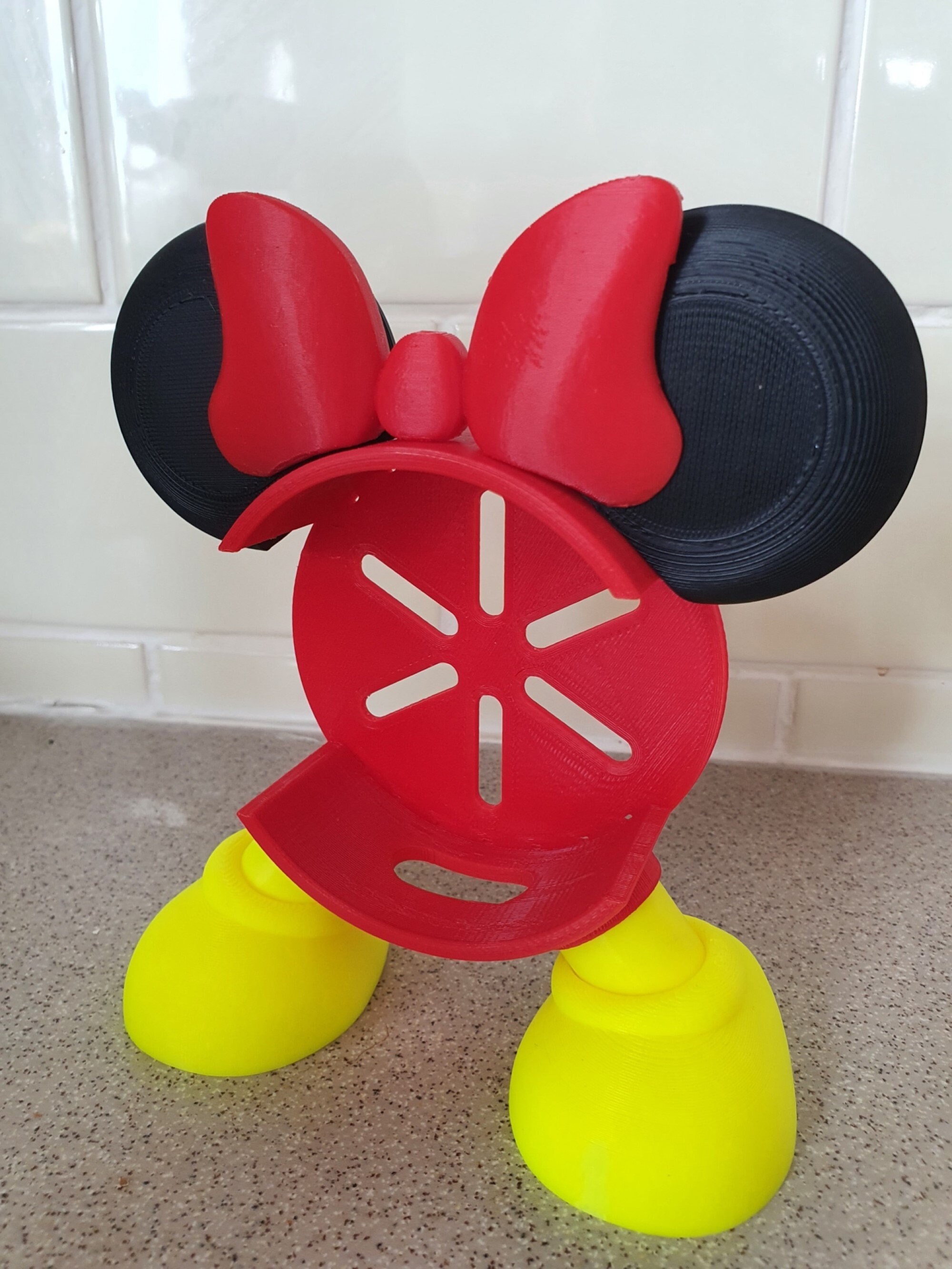 Amazon Echo Dot 2nd Gen Minnie Mouse Holder / Stand 3D Printed Etsy