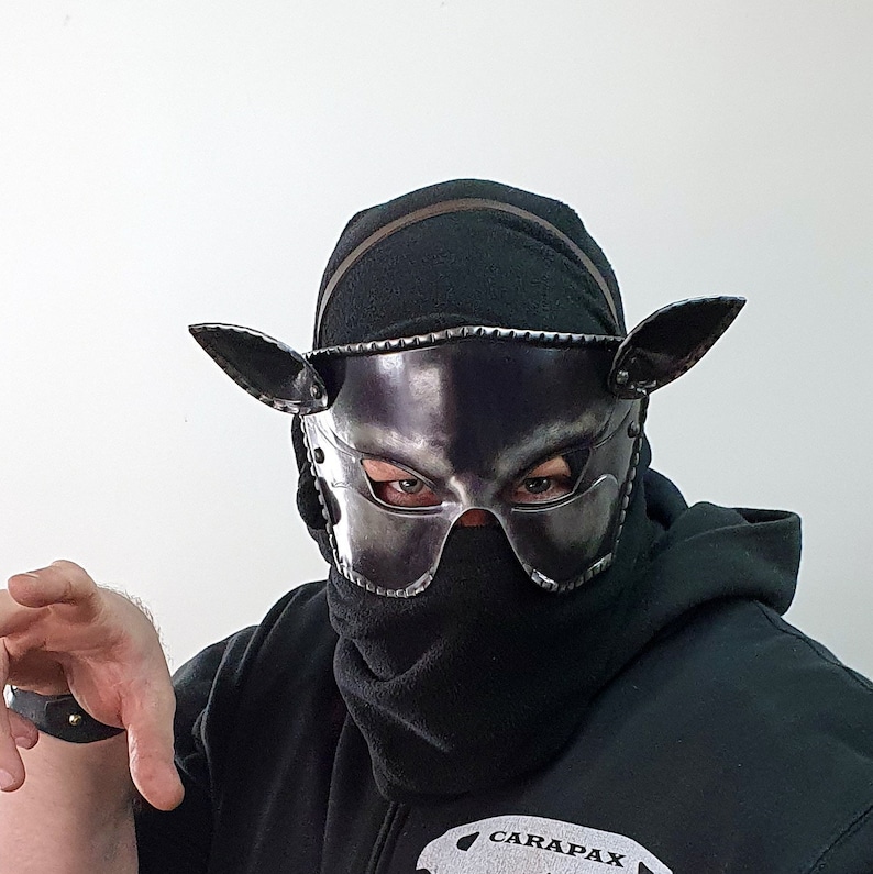 Mask Cat Woman Animal Fantasy Larp Cosplay Theater Movie Halloween Armor Metal