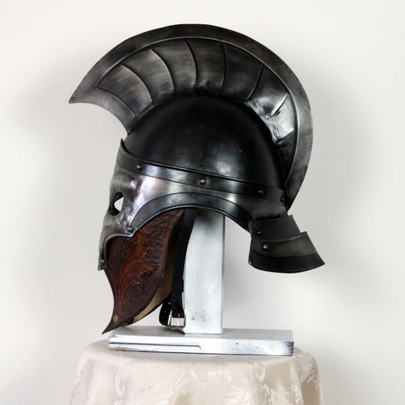 Middle age sparta sales full face helmet