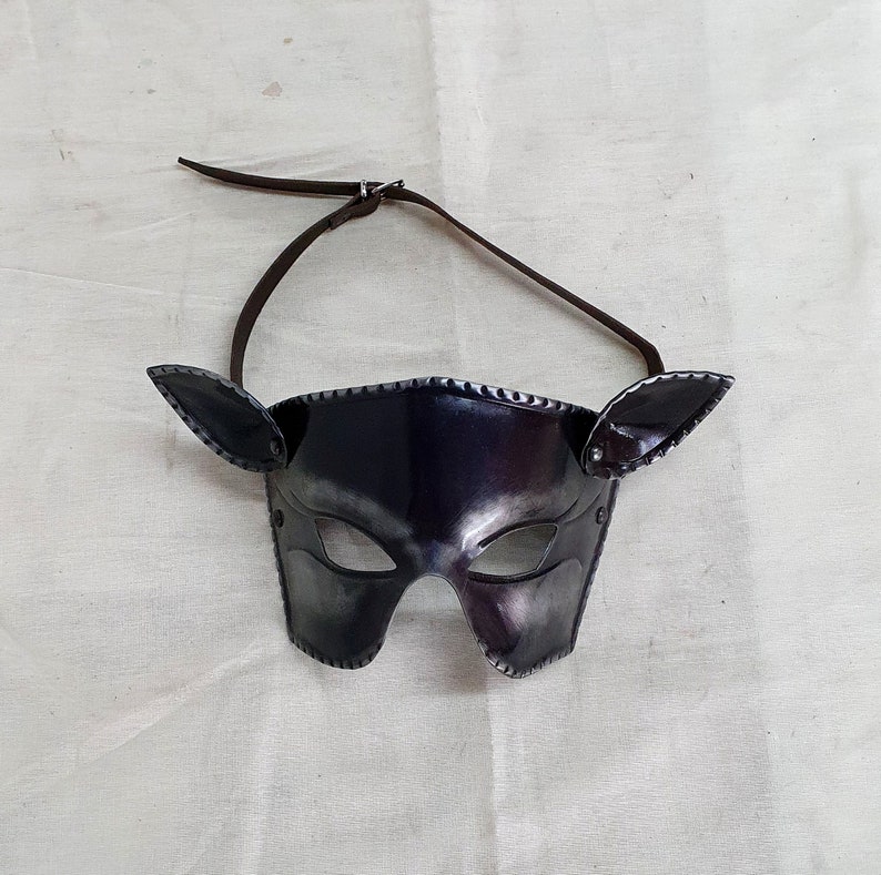 Mask Cat Woman Animal Fantasy Larp Cosplay Theater Movie Halloween Armor Metal