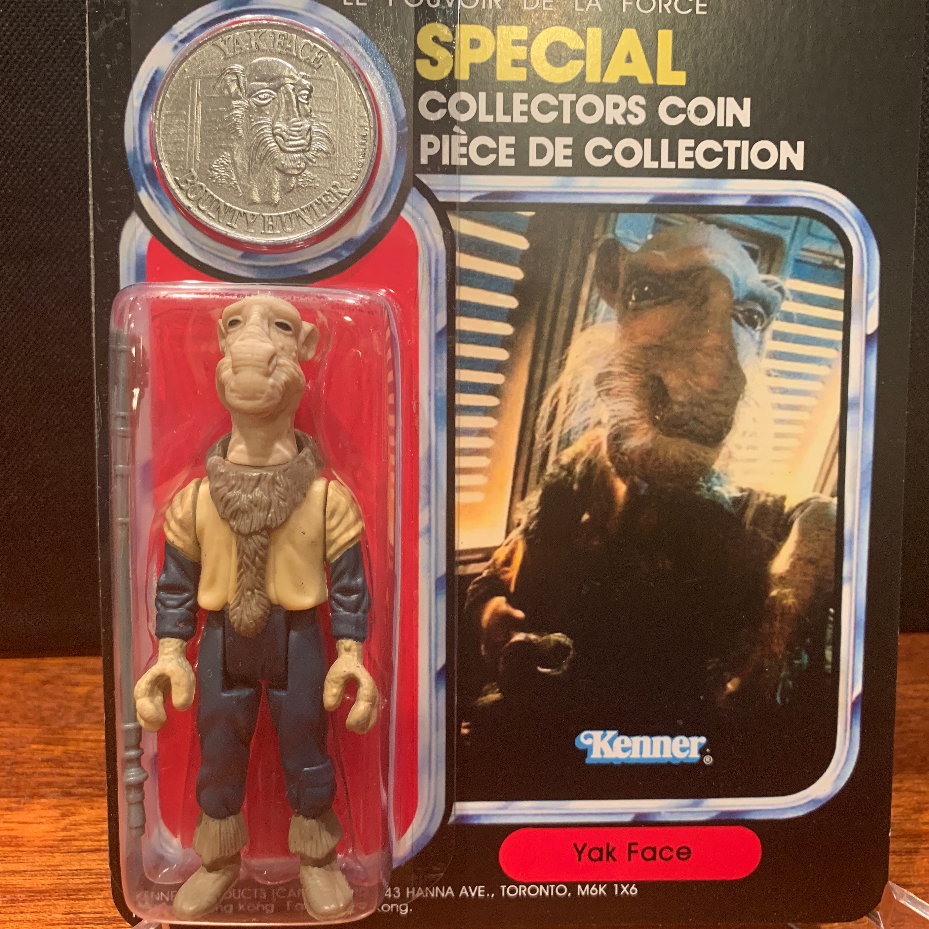 Star Wars YAK FACE Figure Custom on POTF Canadian CardBack | Etsy