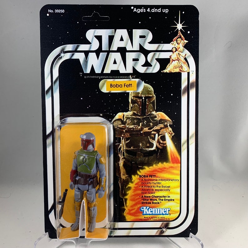 1979 Star Wars Vintage BOBA FETT Original Figure Mint Etsy