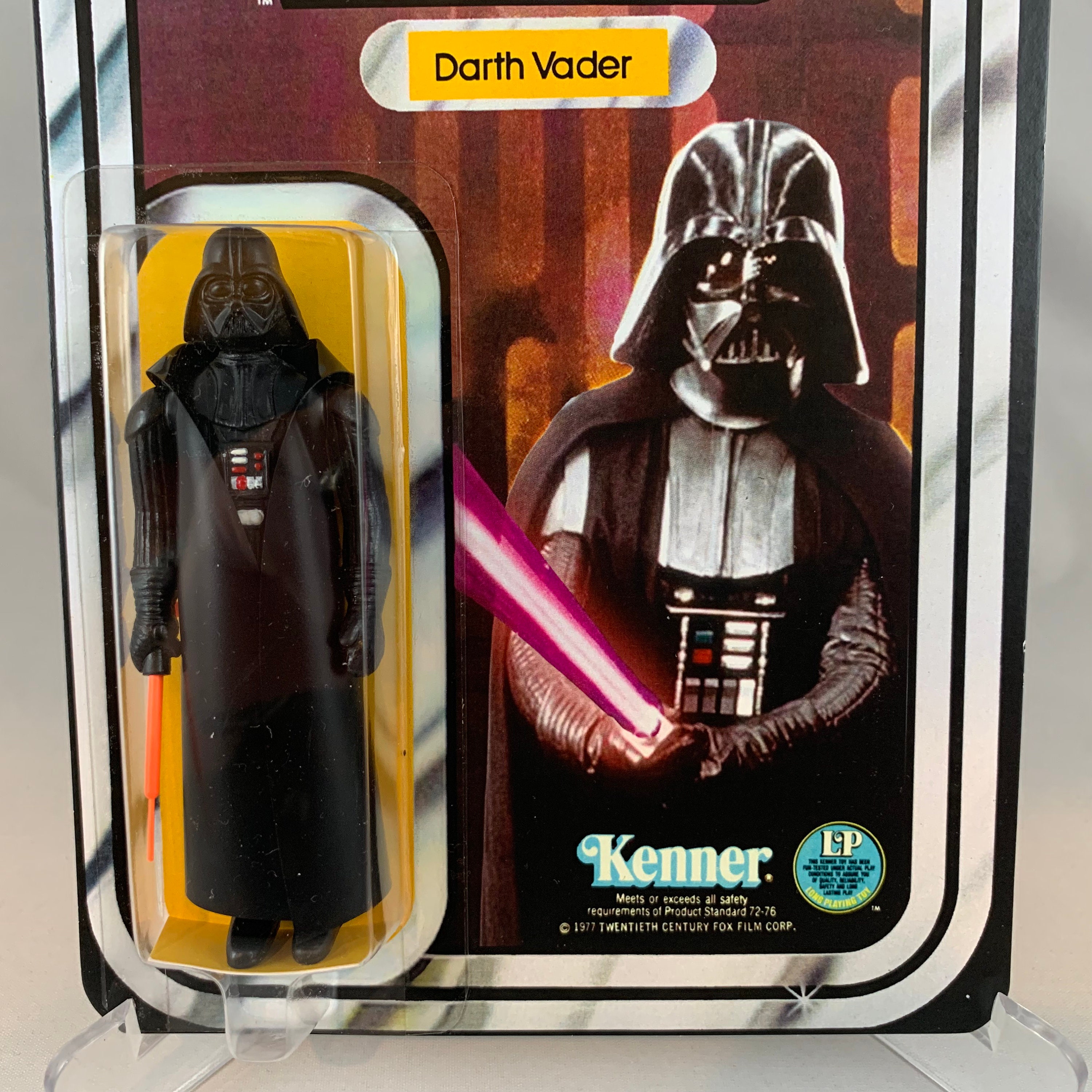 1977 Star Wars Vintage DARTH VADER Original Figure on Custom Etsy