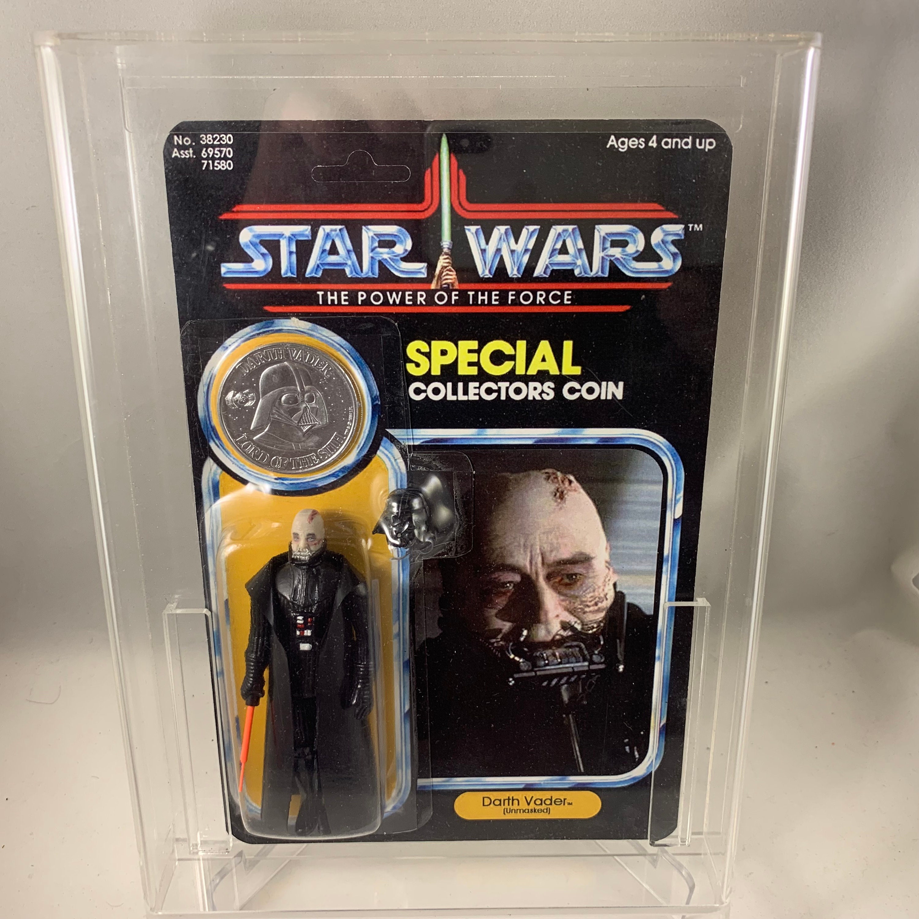 DARTH VADER UNMASKED Custom Figure 