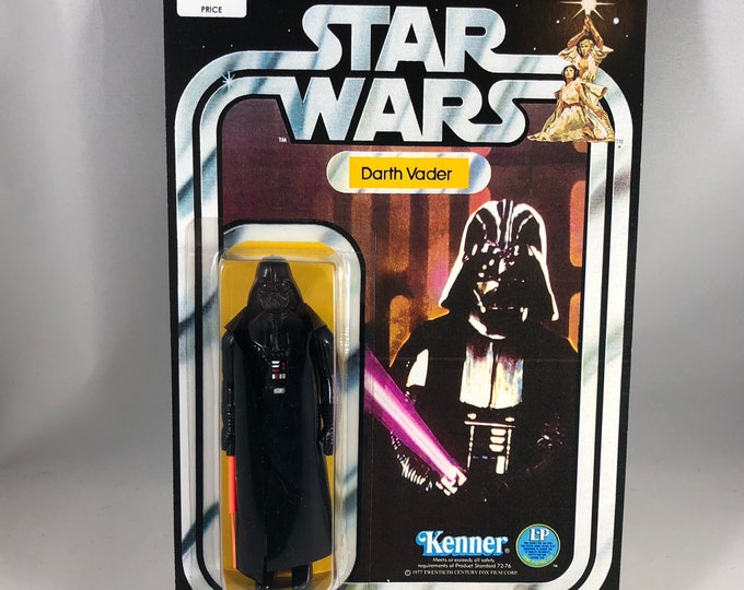 1977 Star Wars Vintage DARTH VADER Figure With Double Telescoping