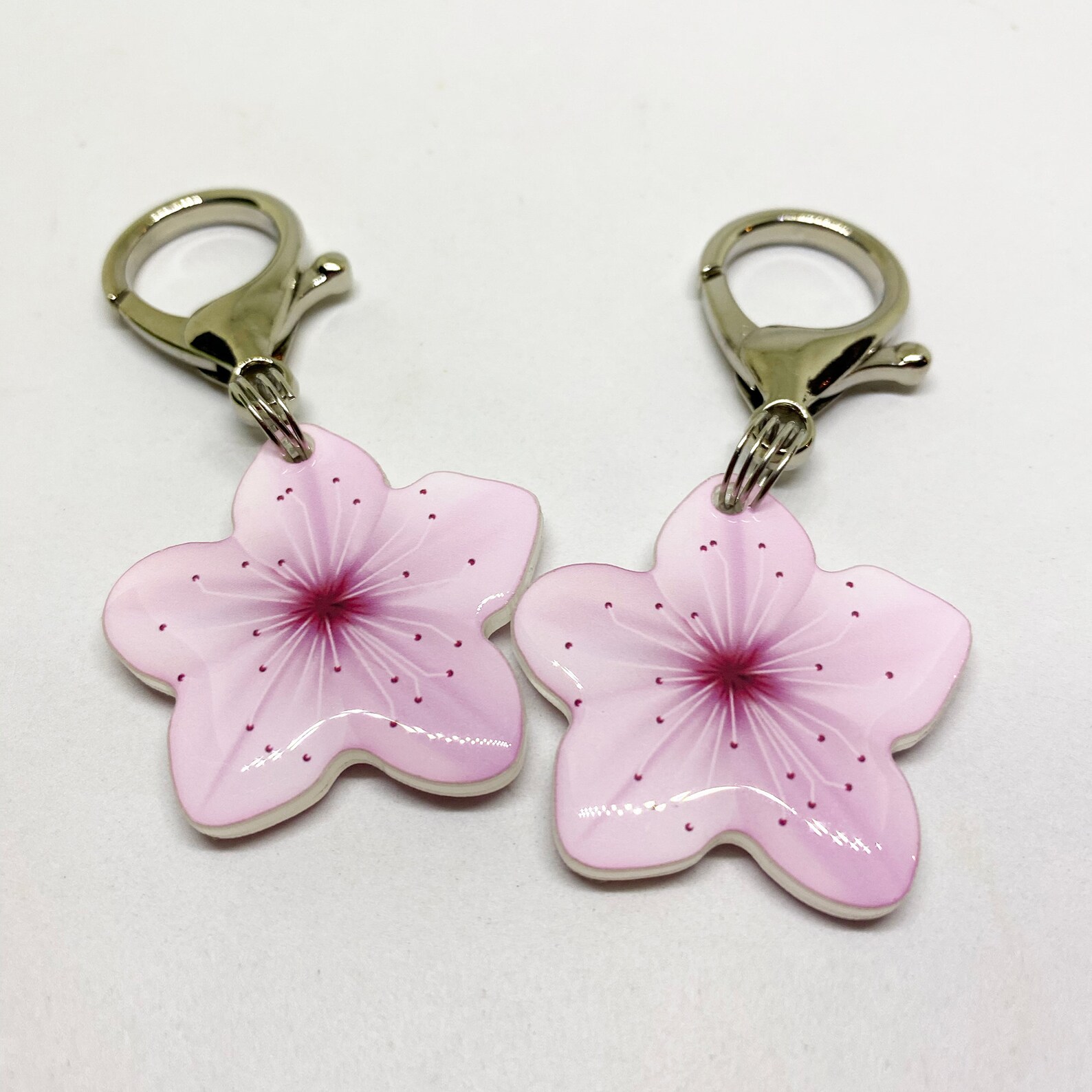 Sakura Cherry Blossom Floral Pet ID Tag Dog Tag Etsy