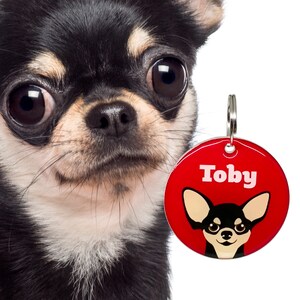 Black Chihuahua  - The Best In Breed Dog Name Tags by Bashtags