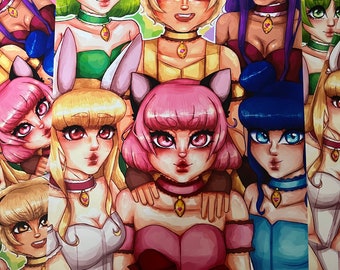 Tokyo mew mew art print