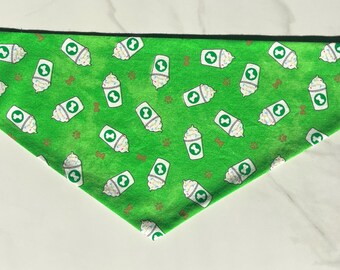 Pet Bandana 100% Cotton Through the Collar - Never Falls Off or Comes Untied