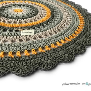 Handmade Rug | Crochet Rug | Boho Rug | Washable Cotton Rug | Natural Carpet | Cotton Cord Rug | Modern Rug | Floor Rug | Scandinavian Rug