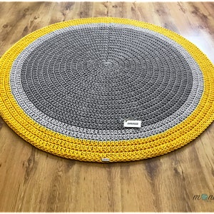 Round Rug | Handmade Rug | Boho Rug | Handwoven Rug | Scandi Rug | Circle Rug | Rugs for Bedroom | Crochet Rug | Washable Rugs | Custom Rugs