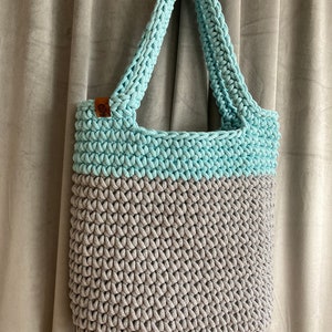 Crochet Bag | Boho Tote Bag | Shoulder Bag | Crossbody Bag | Scandinavian Style Bag | Handbag | Washable Bag | Market Bag | Handmade Bag