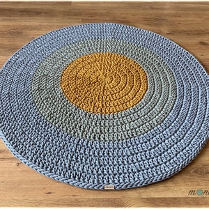 Round Rug | Handmade Rug | Boho Rug | Handwoven Rug | Scandi Rug | Circle Rug | Rugs for Bedroom | Crochet Rug | Washable Rugs | Custom Rugs