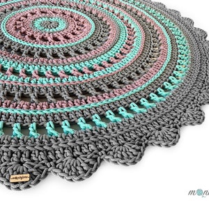 Handmade Rug | Crochet Rug | Boho Rug | Washable Cotton Rug | Natural Carpet | Cotton Cord Rug | Modern Rug | Floor Rug | Scandinavian Rug