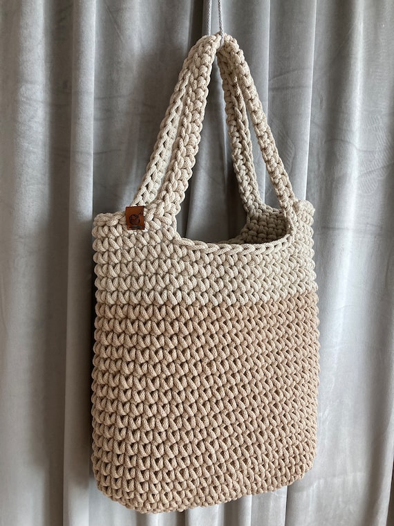 Scandinavian style crochet tote bag pattern hotsell