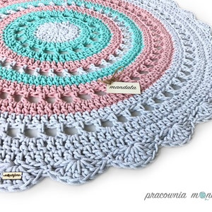 Handmade Rug | Crochet Rug | Boho Rug | Washable Cotton Rug | Natural Carpet | Cotton Cord Rug | Modern Rug | Floor Rug | Scandinavian Rug