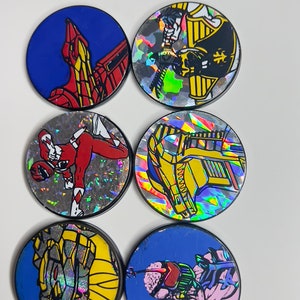 Power ranger Slammers pack of 6