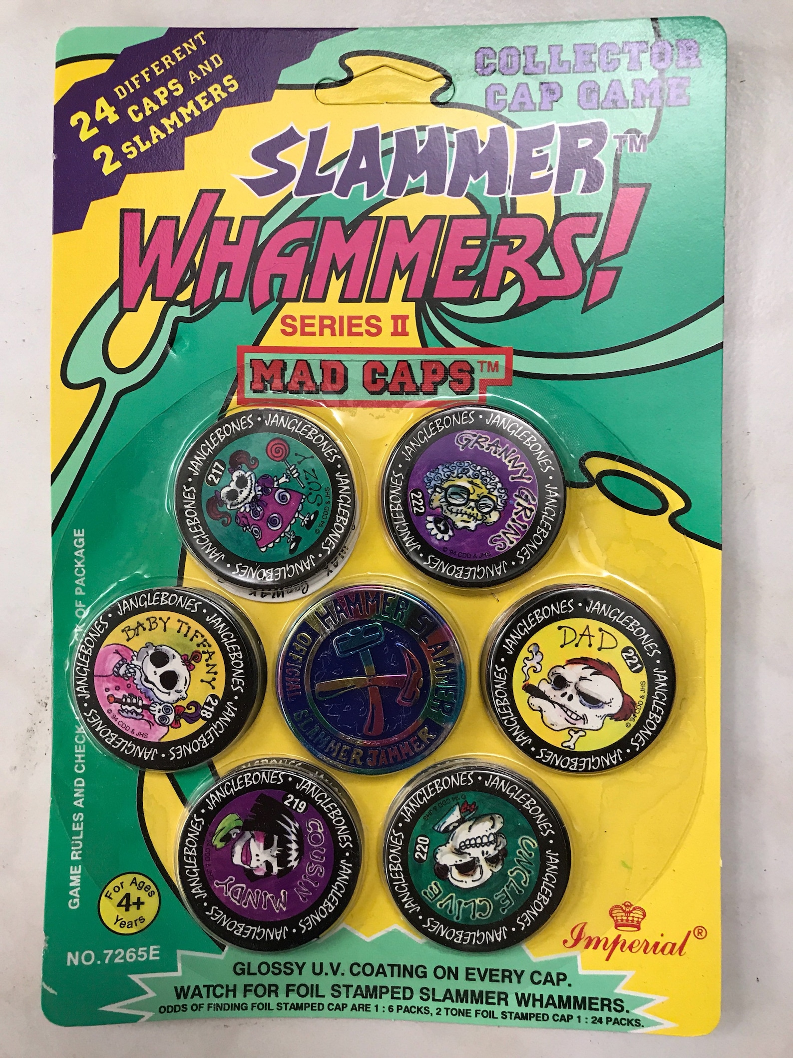 Slammer Whammers series 2 madcaps Etsy