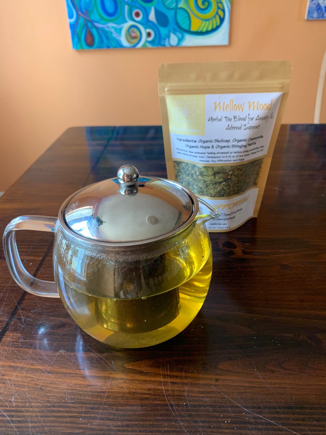 Mellow Mood Herbal Tea Etsy