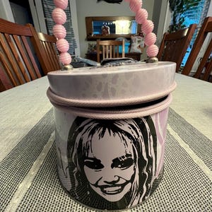 2008 Disney Hannah Montana &quot;Shining Star&quot; Metal and Plastic Purse