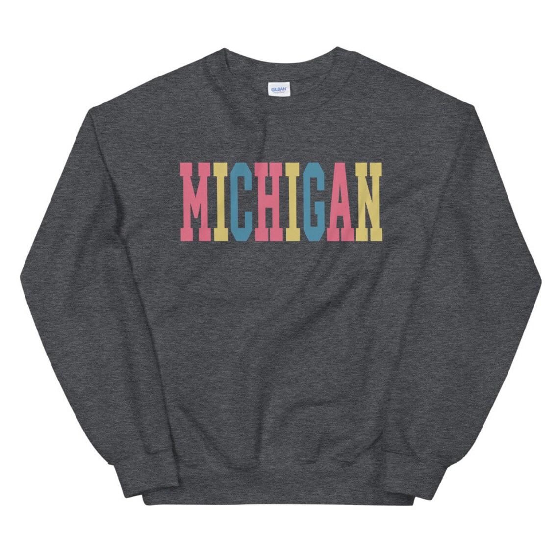 Michigan Sweatshirt Michigan Sweatshirt for Women Cute Etsy