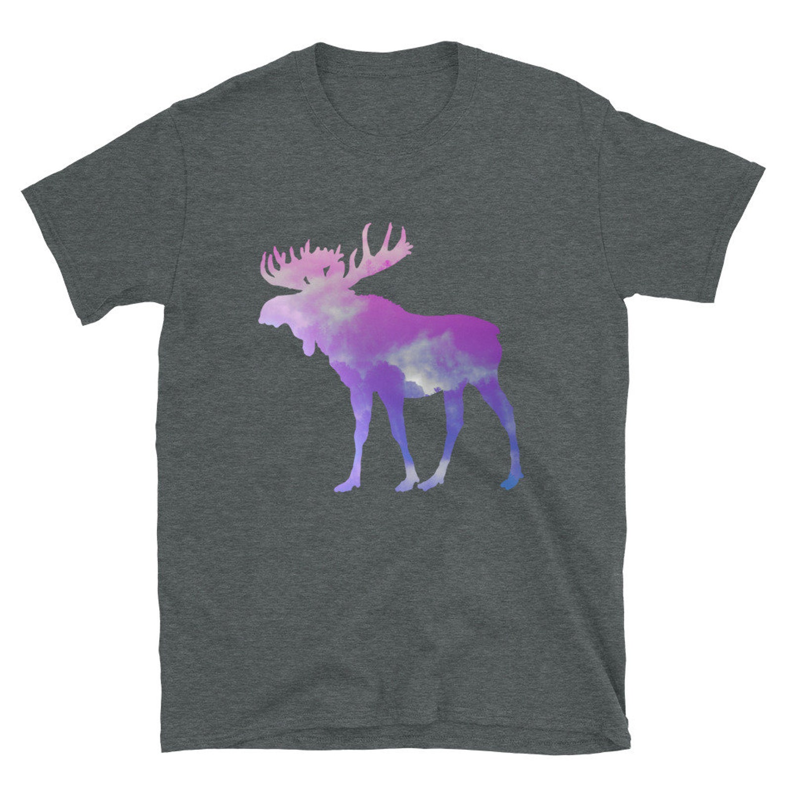 Moose Shirts for Women, Cute Moose T Shirt, Wildlife Shirts, Animal T